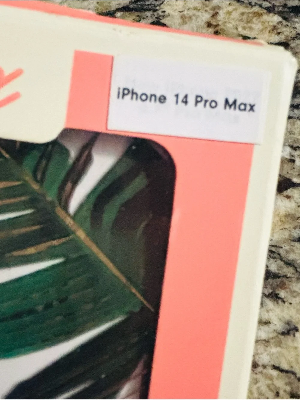 NEW Sonix Bahama palm leaf case iPhone 14 Pro Max.